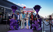 Elvis Presley's lookalikes appear during the Formula 1 Heineken Las Vegas Grand Prix 2025...