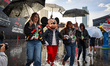Mickey Mouse is in the F1 paddock during the Formula 1 Heineken Las Vegas Grand Prix 2025...