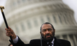 U.S. Representative Al Green (D-TX) speaks at a press conference outside of the U.S. Capit...