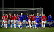 Players of AZ celebrate the goal during the match AZ Alkmaar vs NAC Beda (women) at the AF...