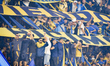In Buenos Aires, Argentina, on November 23, 2025, Boca Juniors fans attend the match betwe...