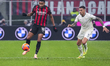 Christopher Nkunku plays during the match between AC Milan and SS Lazio in Serie A at Gius...