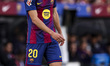 Dani Olmo of FC Barcelona controls the ball during the La Liga EA Sports 2025/26 match bet...