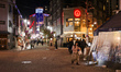 People walk on a street in the district of Asakusa in Tokyo, Japan, on November 28, 2025. 