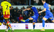 Seung-ho Paik of Birmingham City takes the shot during the Sky Bet Championship match betw...