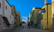 A social housing complex designed by architect Giancarlo de Carlo is seen on Mazzorbo Isla...