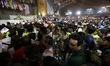 Thousands of devotees of the Virgin of Guadalupe arrive at the Basilica of Santa Maria Gua...