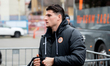 Kamil Sochan is seen before the game between Rakow Czestochowa and Zaglebie Lubin in Czest...