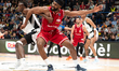 Josh Nebo plays during the 11th league match of the LBA between EA7 Emporio Armani Milano...