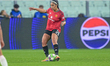 Gabrielle George of Manchester United is in action during the UEFA Women's Champions Leagu...