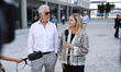 Kirsty Coventry, President of the International Olympic Committee, and Giovanni Malago, Pr...