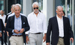 Giovanni Malago, President of the Milano Cortina Foundation, is seen during the institutio...