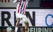 Willem II Tilburg forward Samuel Bamba plays during the match Willem II Tilburg vs Sparta...