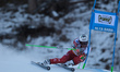 Lukas Feurstein from Austria competes in the AUDI FIS Ski World Cup 2025/2026 men's Giant...