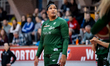 Markeisha Gatling warms up before the basketball game between Wisla Krakow and AZS UMCS Lu...