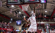Kevin Kearney of the St. Joseph's Hawks goes up for a layup during an NCAA men's basketbal...