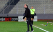 Vincenzo Potenza, head coach of Marsaxlokk, gestures during the YoHealth Malta Premier Lea...