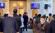 On December 25, 2025, in Baghdad, Iraq, Iraqi Christians celebrate the birth of Jesus Chri...