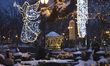 The city is decorated for the Christmas and New Year holidays in Kharkiv, Ukraine, on Dece...