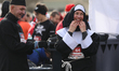 In Krakow, Poland, on December 31, 2025, runners in costumes participate in the 21st Krako...