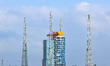 Workstation No. 1 of Hainan Commercial Space Launch Site is in Wenchang City, Hainan Provi...
