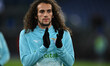Matteo Guendouzi of S.S. Lazio warms up before the match of the 19th day of the Serie A Ch...