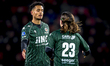 Excelsior Rotterdam defender Illias Bronkhorst celebrates the goal during the match betwee...