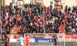 AC Monza supporters of Curva Davide Pieri attend the match between Virtus Entella and AC M...