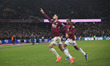 Tatty Castellanos of West Ham United celebrates after scoring the team's second goal durin...