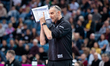 Massimo Botti, head coach of Asseco Resovia Rzeszow, is seen during the volleyball match b...