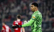 AZ Alkmaar goalkeeper Rome-Jayden Owusu-Oduro plays during the match between AZ Alkmaar an...