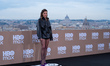 Beatrice Granno attends the HBO Max Italy photocall at Hotel De La Ville in Rome, Italy, o...
