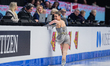Julija Lovrencic of Slovenia competes in the Women's Free Skating during the ISU European...
