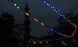 Egyptians celebrate the closing night of Imam Al-Shafi'i's Mawlid in Cairo, Egypt, on Janu...