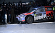 Driver Hayden Paddon and co-driver John Kennard of the Hyundai Shell Mobis World Rally Tea...