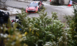 The driver Sebastien Ogier and co-driver Vincent Landais of the team Toyota Gazoo Racing W...