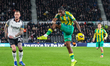 Samuel Iling-Junior of West Bromwich Albion attempts a shot during the Sky Bet Championshi...