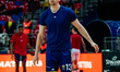 Tarik Biberovic, #13 of Fenerbahce Beko, warms up before the EuroLeague Regular Season Rou...