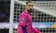 Gianluigi Donnarumma, number 25 of Manchester City F.C., plays during the Premier League m...