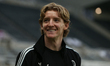 Anthony Gordon of Newcastle United arrives ahead of kick-off during the Premier League mat...
