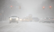 A winter storm hits New York, United States, on January 25, 2026, with authorities declari...