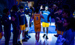 KEVON VANDERHORST (3) of the Drexel Dragons is announced as a starter before an NCAA men's...