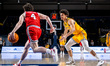 Villiam Garcia Adsten (22) of the Drexel Dragons plays defense against Mike Loughnane (4)...