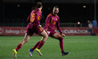 Alice Corelli of A.S. Roma Femminile scores a goal during the Coppa Italia Women's match b...