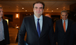 Kyriakos Pierrakakis is the president of the Eurogroup and the minister of economy and fin...