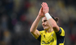 Caglar Soyuncu reacts during the UEFA Europa League game between FCSB and Fenerbahce SK at...