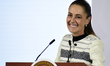 Mexico's President Claudia Sheinbaum Pardo speaks about the Public Infrastructure Investme...