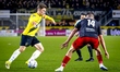 NAC Breda midfielder Max Balard plays during the match between NAC Breda and SV Excelsior...