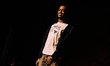 American rapper Sideshow performs live at Magazzini Generali in Milan, Italy, on February...