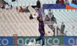 Bradley Wheal of Scotland bowls during the 2026 ICC Men's T20 Cricket World Cup group stag...